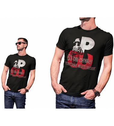 KOSZULKA PATRIOTYCZNI 63 DNI POLSKA WALCZY